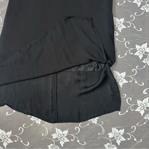 Filippa K 100% Silk Shift Dress in Black Sz Small - Picture 7 of 12